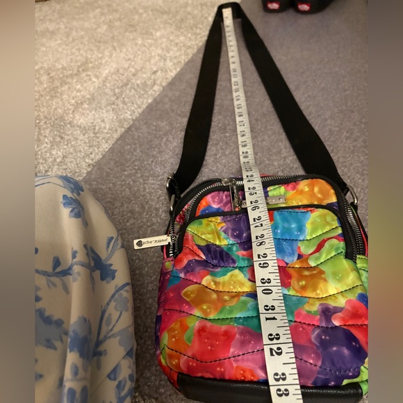 Betsey Johnson neon gummy bear candy cross body bag/purse - Picture 7 of 9